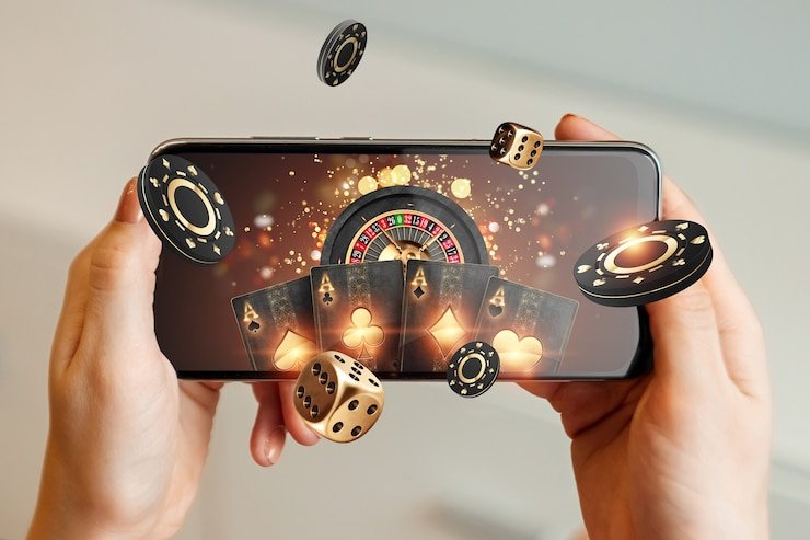 Papan taruhan blackjack dengan kontrol penempatan taruhan yang jelas